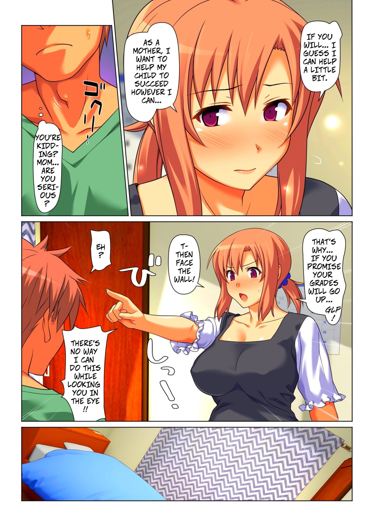 Hentai Manga Comic-Mom Will Put Out Everyday On The Condition That His Grades Improve-Read-7